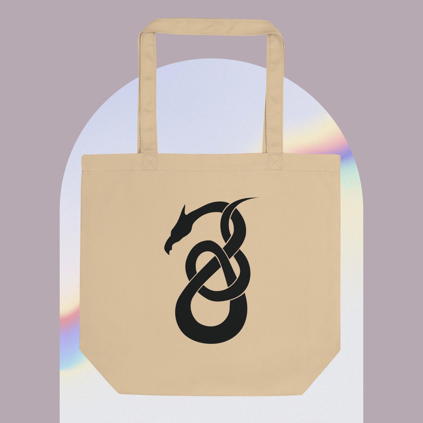 Immortal Sorceress Dragon Tattoo Eco Tote Bag