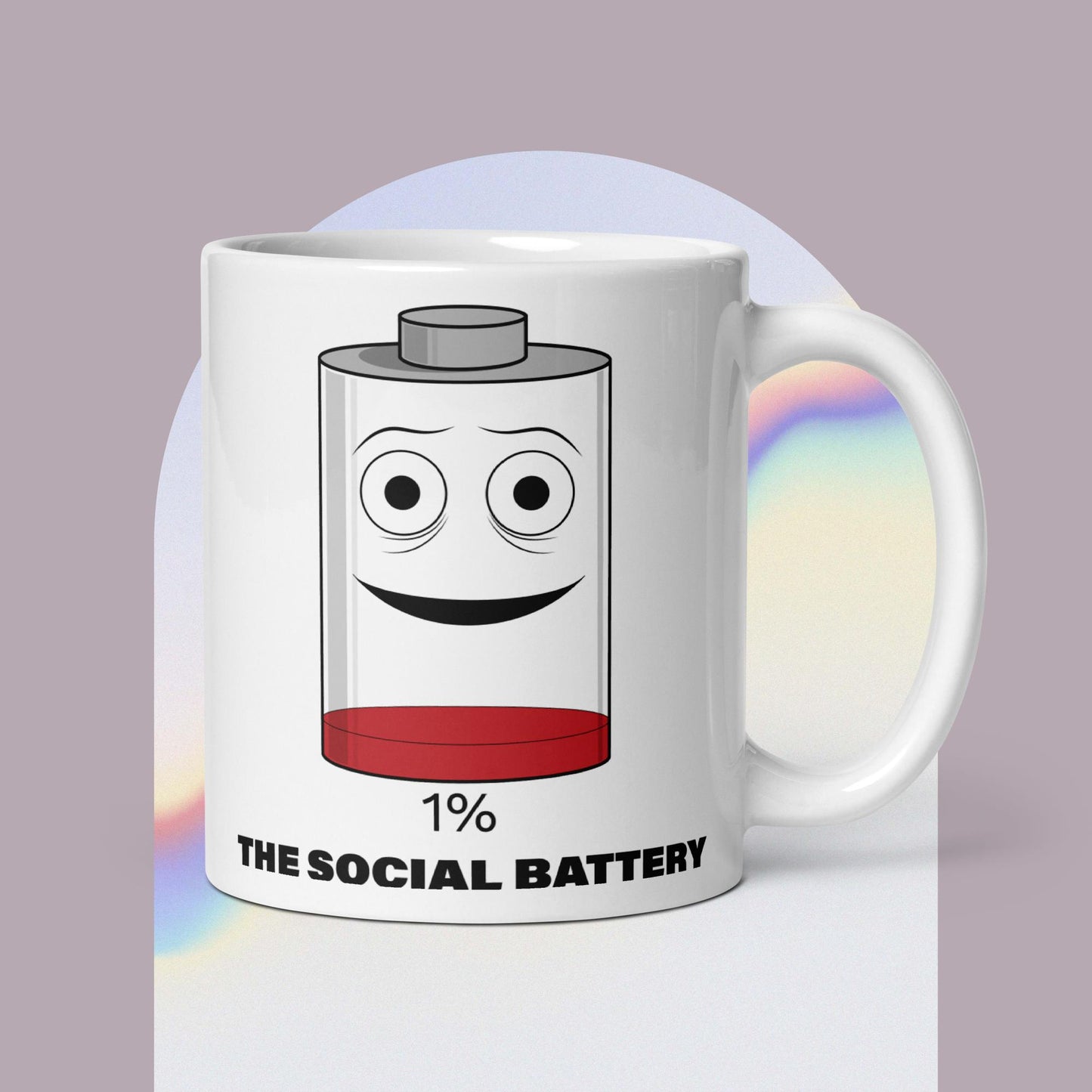 Social Battery Mug